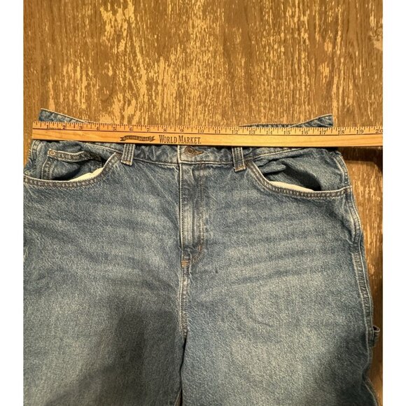 Cotton On Mens Super Baggy Jort Shorts Denim Jeans 90s Y2k Skater Punk Grunge - Picture 5 of 9